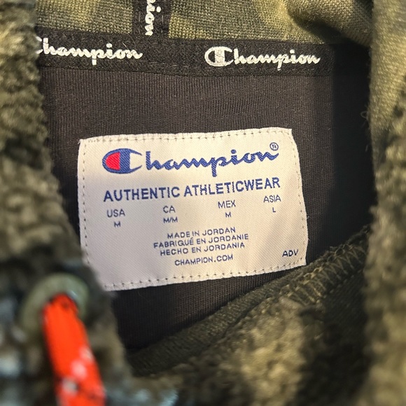 Champion Heritage Sherpa camo hoodie - Picture 5 of 6